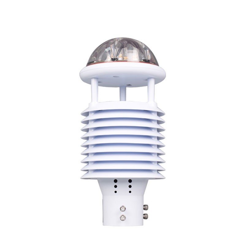 A wireless climate sensor integrates 12 monitoring parameters for 24/7 continuous online monitoring