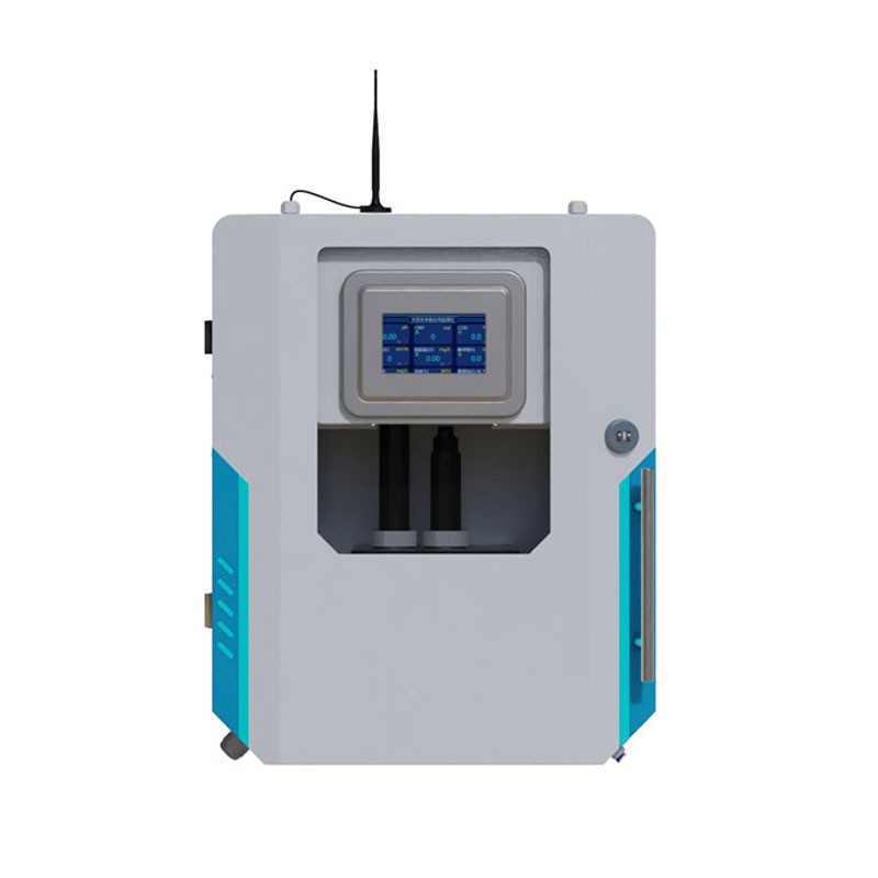 Water quality monitor system for drink water manages water quality data at the end of the water supply network
